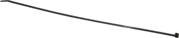 Thomas & Betts - 14.1" Long Black Nylon Standard Cable Tie - 50 Lb Tensile Strength, 1.35mm Thick, 1-1/4" Max Bundle Diam - USA Tool & Supply