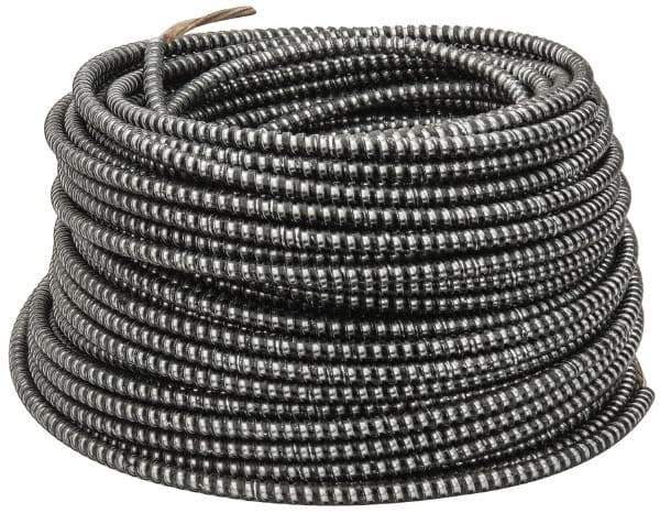 AFC CABLE - THHN, 14 AWG, 15 Amp, 250' Long, Solid Core, 2 Strand Building Wire - Black, Thermoplastic Insulation - USA Tool & Supply