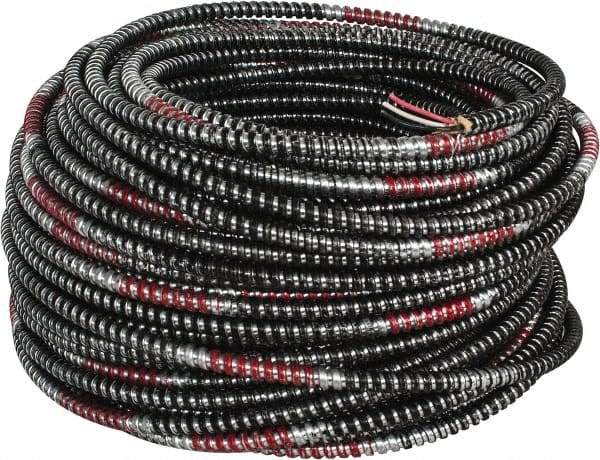 AFC CABLE - THHN, 14 AWG, 15 Amp, 250' Long, Solid Core, 3 Strand Building Wire - Black, Thermoplastic Insulation - USA Tool & Supply