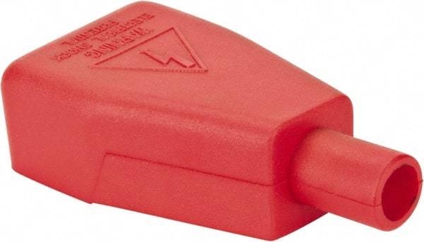 Noco - 6 Gauge, Top Automotive Battery Terminal Protector - Red - USA Tool & Supply