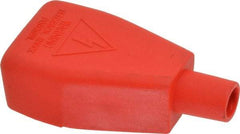 Noco - 4 Gauge, Top Automotive Battery Terminal Protector - Red - USA Tool & Supply