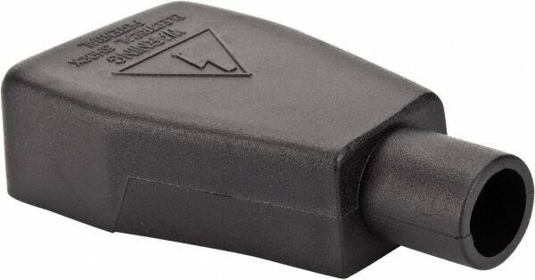 Noco - 1 & 2 Gauge, Top Automotive Battery Terminal Protector - Black - USA Tool & Supply