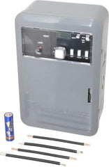 Intermatic - 7 Day Indoor Analog Electronic Timer Switch - 24 On/Off per wk, 120 VAC, 60 Hz, - USA Tool & Supply