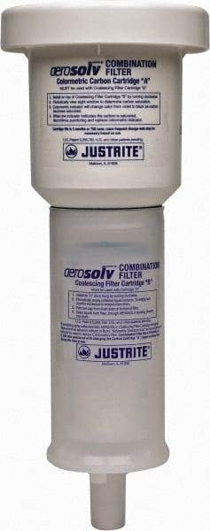 Justrite - Drum Vents Type: Filter Cartridge Material: Polyurethane - USA Tool & Supply