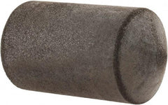 Made in USA - 1" Max Diam x 1-3/4" Long, Cone, Rubberized Point - Medium Grade, Silicon Carbide, 1/4" Arbor Hole, Unmounted - USA Tool & Supply