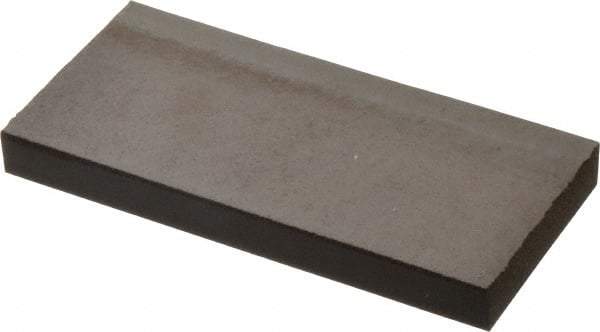 Made in USA - 2" Wide x 4" Long x 3/8" Thick, Rectangular Abrasive Stick - Medium Grade - USA Tool & Supply