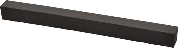 Made in USA - 1/2" Wide x 6" Long x 1/2" Thick, Square Abrasive Stick - Medium Grade - USA Tool & Supply