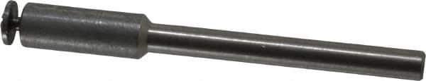 Made in USA - 1/8" Shank Rubberized Abrasive Point Mandrel - 1/16" Hole Compatibility, for Small Wheels - USA Tool & Supply