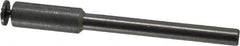 Made in USA - 1/8" Shank Rubberized Abrasive Point Mandrel - 1/16" Hole Compatibility, for Small Wheels - USA Tool & Supply