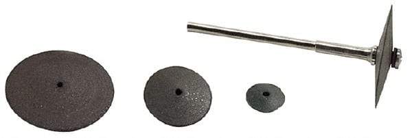 Made in USA - 5/8" Diam x 1/16" Hole x 3/32" Thick, Surface Grinding Wheel - Medium Grade, 20,000 Max RPM - USA Tool & Supply
