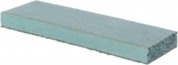 Made in USA - 1" Wide x 3" Long x 1/4" Thick, Rectangular Abrasive Stick - Coarse Grade - USA Tool & Supply