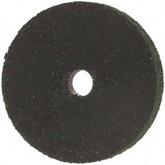 Made in USA - 1-1/2" Diam x 1/4" Hole x 3/16" Thick, 46 Grit Surface Grinding Wheel - Aluminum Oxide/Silicon Carbide Blend, Coarse Grade, 15,000 Max RPM - USA Tool & Supply