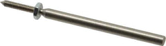 Made in USA - 1/8" Shank Rubberized Abrasive Point Mandrel - 1/16" Hole Compatibility, for Points - USA Tool & Supply