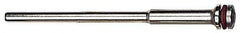 Made in USA - 3/32" Shank Rubberized Abrasive Point Mandrel - 1/16" Hole Compatibility, for Small Wheels - USA Tool & Supply