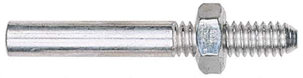 Made in USA - 1/4" Shank Rubberized Abrasive Point Mandrel - 1/4" Hole Compatibility, for Cones & Rubberized Points - USA Tool & Supply