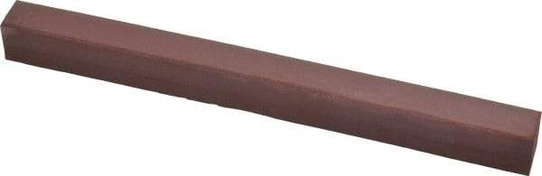 Made in USA - 1/2" Wide x 6" Long x 1/2" Thick, Square Abrasive Stick - Fine Grade - USA Tool & Supply