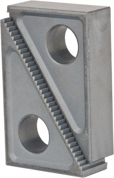 Gibraltar - 2 Piece, 64 to 152mm Height Adjustment, Steel Step Block - 1/16" Step Depth, 1/8" Step Elevation, 25mm Width, 3-3/4" Base Depth, 2-15/32" Height - USA Tool & Supply