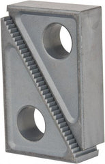 Gibraltar - 2 Piece, 64 to 152mm Height Adjustment, Steel Step Block - 1/16" Step Depth, 1/8" Step Elevation, 25mm Width, 3-3/4" Base Depth, 2-15/32" Height - USA Tool & Supply