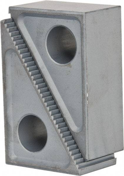 Gibraltar - 2 Piece, 64 to 152mm Height Adjustment, Steel Step Block - 1/16" Step Depth, 1/8" Step Elevation, 38mm Width, 3-3/4" Base Depth, 2-15/32" Height - USA Tool & Supply