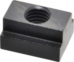 Gibraltar - 1/2-13 Blind Tapped T Slot Nut - 9/16" Slot Width, 7/8 x 11/32" Base Width x Height, 1-1/8 x 5/8" OAL x Height - USA Tool & Supply