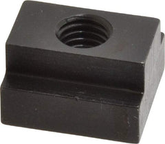 Gibraltar - 1/2-13 Blind Tapped T Slot Nut - 11/16" Slot Width, 1-1/8 x 7/16" Base Width x Height, 1-1/4 x 3/4" OAL x Height - USA Tool & Supply