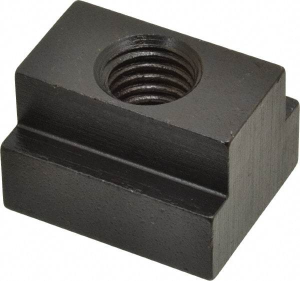 Gibraltar - 5/8-11 Blind Tapped T Slot Nut - 13/16" Slot Width, 1-1/4 x 9/16" Base Width x Height, 1-1/2 x 1" OAL x Height - USA Tool & Supply