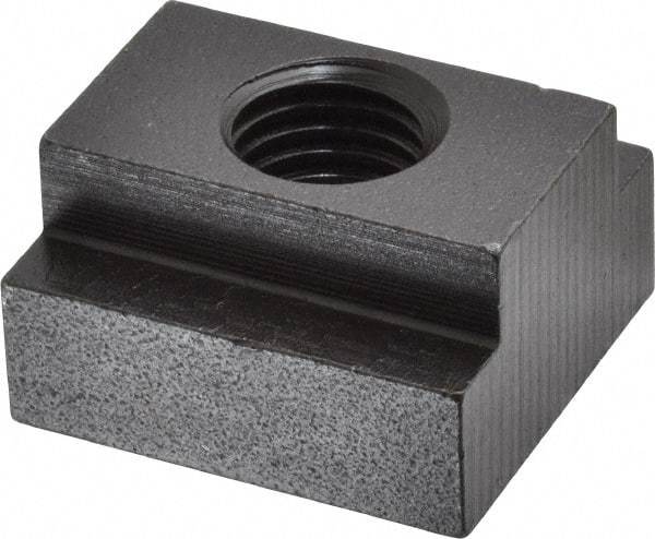 Gibraltar - 3/4-10 Blind Tapped T Slot Nut - 1" Slot Width, 1-5/8 x 5/8" Base Width x Height, 1-3/4 x 1" OAL x Height - USA Tool & Supply