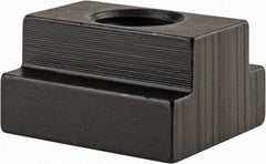 Gibraltar - 1/2-13 Tapped Through T Slot Nut - 5/8" Slot Width, 1 x 11/32" Base Width x Height, 1-1/8 x 5/8" OAL x Height - USA Tool & Supply