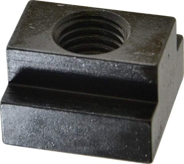 Gibraltar - 3/4-10 Tapped Through T Slot Nut - 7/8" Slot Width, 1-1/2 x 9/16" Base Width x Height, 1-1/2 x 1" OAL x Height - USA Tool & Supply