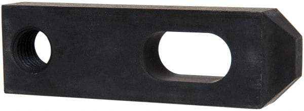 Gibraltar - 25/32" Stud, Carbon Steel, Strap Clamp - 3/4" Travel, 5" OAL x 1-1/2" Wide x 3/4" High, Black Oxide Finish, Tapered Nose - USA Tool & Supply