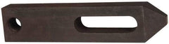 Gibraltar - 25/32" Stud, Carbon Steel, Strap Clamp - 2-1/4" Travel, 8" OAL x 1-3/4" Wide x 1-1/8" High, Black Oxide Finish, Tapered Nose - USA Tool & Supply