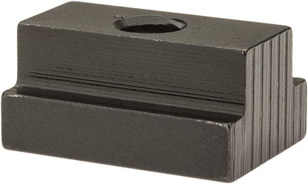 Gibraltar - M6x1.00 Blind Tapped T Slot Nut - 7/16" Slot Width, 16 x 6mm Base Width x Height, 22 x 11mm OAL x Height - USA Tool & Supply