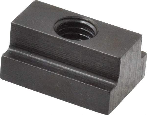 Gibraltar - M8x1.25 Blind Tapped T Slot Nut - 7/16" Slot Width, 16 x 6mm Base Width x Height, 22 x 11mm OAL x Height - USA Tool & Supply