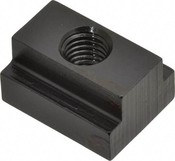 Gibraltar - M10x1.50 Blind Tapped T Slot Nut - 9/16" Slot Width, 22 x 9mm Base Width x Height, 29 x 16mm OAL x Height - USA Tool & Supply