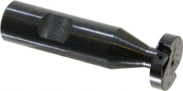 Cutting Tool Technologies - 1/4 Inch Cutting Width, 1.14 Inch Cutting Diameter, 4 Cutter Inserts, 3/4 Inch Shank Diameter, 1215 Insert Style, Indexable Keyseat Cutter - Inch Long Shank - USA Tool & Supply