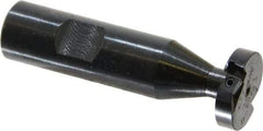 Cutting Tool Technologies - 1/4 Inch Cutting Width, 1.14 Inch Cutting Diameter, 4 Cutter Inserts, 3/4 Inch Shank Diameter, 1215 Insert Style, Indexable Keyseat Cutter - Inch Long Shank - USA Tool & Supply
