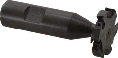 Cutting Tool Technologies - 1/4 Inch Cutting Width, 1.39 Inch Cutting Diameter, 6 Cutter Inserts, 3/4 Inch Shank Diameter, 1215 Insert Style, Indexable Keyseat Cutter - Inch Long Shank - USA Tool & Supply