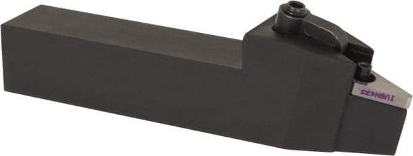 Kennametal - MVVN, Neutral Cut, 0° Lead Angle, 1" Shank Height x 1" Shank Width, Negative Rake Indexable Turning Toolholder - 6" OAL, VN..43. Insert Compatibility, Series Kenloc - USA Tool & Supply