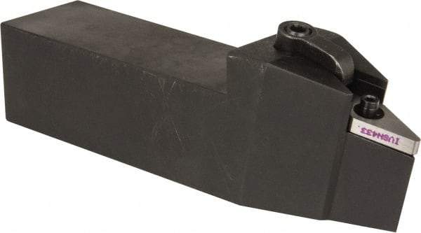 Kennametal - MVVN, Neutral Cut, 0° Lead Angle, 1-1/4" Shank Height x 1-1/4" Shank Width, Negative Rake Indexable Turning Toolholder - 6" OAL, VN..43. Insert Compatibility, Series Kenloc - USA Tool & Supply