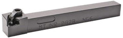 Kennametal - MTJN, Left Hand Cut, 3° Lead Angle, 1-1/4" Shank Height x 1-1/4" Shank Width, Negative Rake Indexable Turning Toolholder - 6" OAL, TN..43. Insert Compatibility, Series Kenloc - USA Tool & Supply