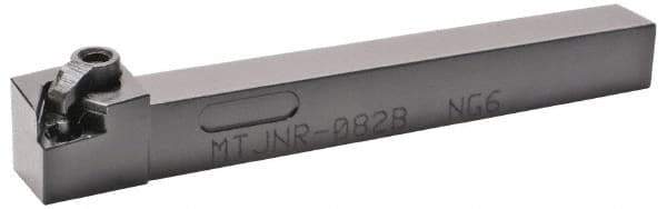 Kennametal - MTJN, Left Hand Cut, 3° Lead Angle, 1/2" Shank Height x 1/2" Shank Width, Negative Rake Indexable Turning Toolholder - 4-1/2" OAL, TN..22. Insert Compatibility, Series Kenloc - USA Tool & Supply