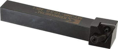 Kennametal - MTJN, Right Hand Cut, 3° Lead Angle, 5/8" Shank Height x 5/8" Shank Width, Negative Rake Indexable Turning Toolholder - 4-1/2" OAL, TN..33. Insert Compatibility, Series Kenloc - USA Tool & Supply