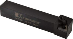 Kennametal - MTJN, Left Hand Cut, 3° Lead Angle, 1" Shank Height x 1" Shank Width, Negative Rake Indexable Turning Toolholder - 6" OAL, TN..43. Insert Compatibility, Series Kenloc - USA Tool & Supply