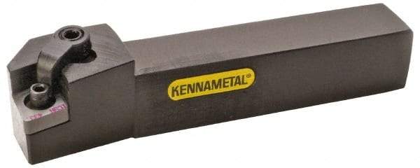 Kennametal - MCFN, Right Hand Cut, 0° Lead Angle, 1" Shank Height x 1" Shank Width, Negative Rake Indexable Turning Toolholder - 6" OAL, CN..43. Insert Compatibility, Series Kenloc - USA Tool & Supply