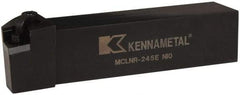 Kennametal - MCLN, Right Hand Cut, 5° Lead Angle, 1-1/2" Shank Height x 1-1/2" Shank Width, Negative Rake Indexable Turning Toolholder - 7" OAL, CN..54. Insert Compatibility, Series Kenloc - USA Tool & Supply