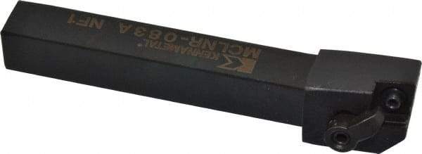 Kennametal - MCLN, Right Hand Cut, 5° Lead Angle, 1/2" Shank Height x 1/2" Shank Width, Negative Rake Indexable Turning Toolholder - 4" OAL, CN..32. Insert Compatibility, Series Kenloc - USA Tool & Supply