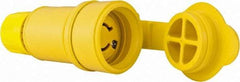 Value Collection - 250 VAC, 15 Amp, L6-15 Configuration, Industrial Grade, Ungrounded Connector - 1 Phase, 2 Poles, IP67 - USA Tool & Supply