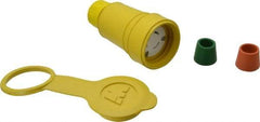 Value Collection - 125 VAC, 20 Amp, L5-20 Configuration, Industrial Grade, Ungrounded Connector - 1 Phase, 2 Poles, IP67 - USA Tool & Supply