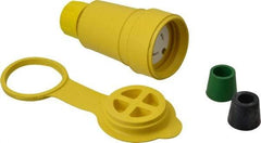 Value Collection - 250 VAC, 20 Amp, L6-20 Configuration, Industrial Grade, Ungrounded Connector - 1 Phase, 2 Poles, IP67 - USA Tool & Supply