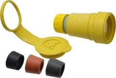 Value Collection - 250 VAC, 30 Amp, L6-30 Configuration, Industrial Grade, Ungrounded Connector - 1 Phase, 2 Poles, IP67 - USA Tool & Supply